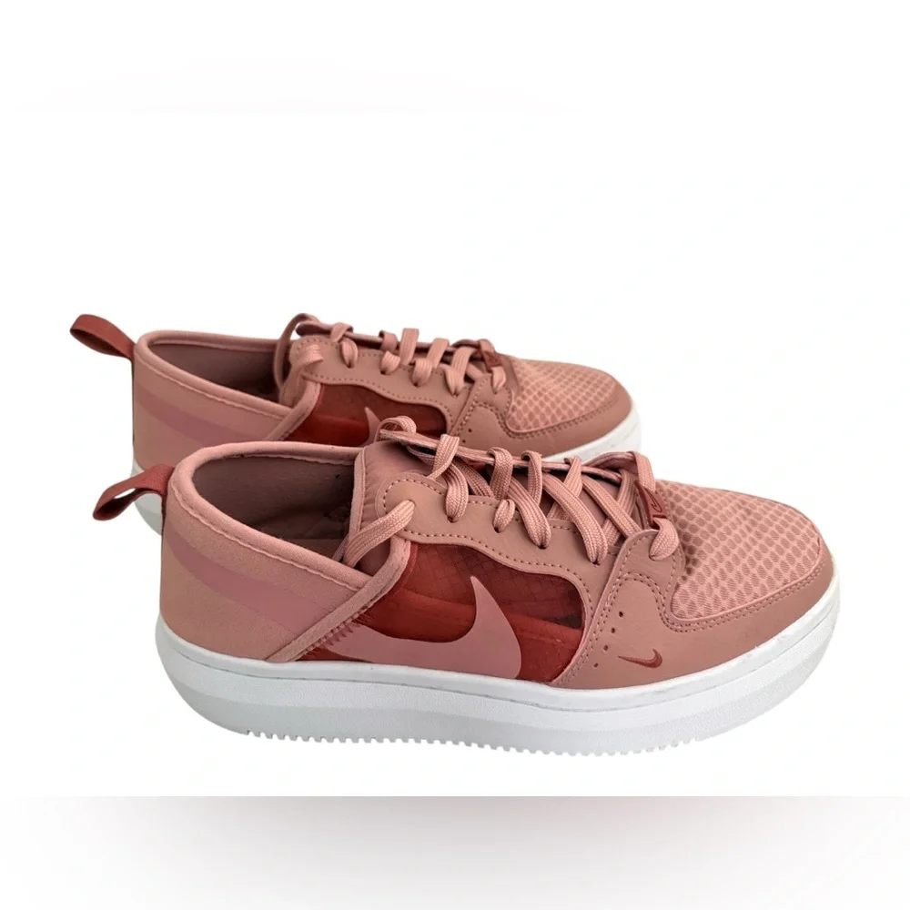 Nike Court Vision Alta TXT Women’s Size 9 Rust Pink CW6536-600 - Picture 2 of 12